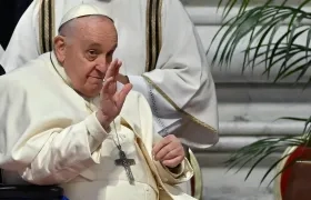 El Papa Francisco desde el Vaticano