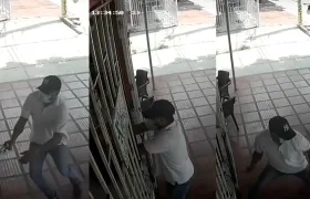 Sicario que disparó en licorería. 