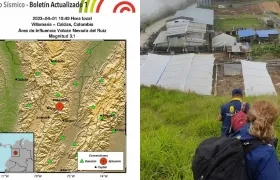 Temblor en Villamaría, en el departamento de Caldas. 