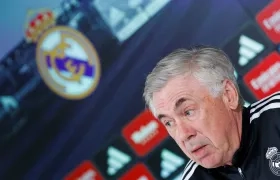 Carlo Ancelotti, entrenador italiano del Real Madrid.