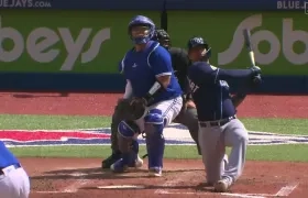 El panameño Christian Bethancourt conectó un jonrón de tres carreras para Tampa Bay.