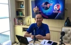 El periodista y locutor Osvaldo Sampayo Covo