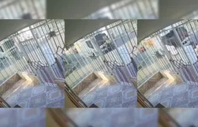 Momento en que ocurrió el accidente. 