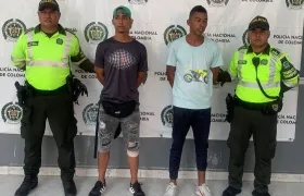Los dos capturados por la Policía