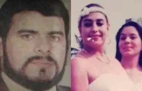 Rubiel Díaz Londoño, Stella Toro Arias y su hija Leonela Torres Arias.