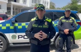 Coronel Óscar Daza, subcomandante de la Policía Metropolitana. 