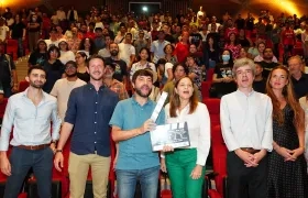 El alcalde de Barranquilla, Jaime Pumarejo, celebró la alianza junto al director de la Agencia Francesa de Desarrollo para Colombia, Romain André.