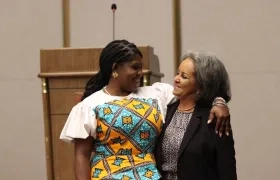 Vicepresidenta Francia Márquez y la presidenta de Etiopía, Sahle-Work Zewde.