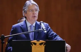 El presidente de Ecuador, Guillermo Lasso. 