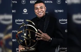 El delantero francés Kylian Mbappé.
