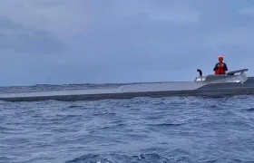 Semisumergible incautado.