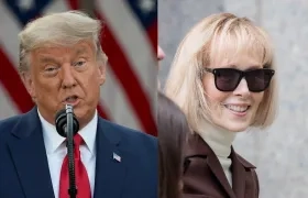 Donald Trump y E.Jean Carroll.
