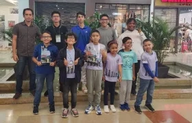 Delegación de Atlántico que participó en Armenia. 