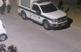 La Policía en Caribe Verde tras los hechos de la noche de sábado