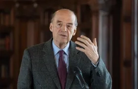 El canciller colombiano, Álvaro Leyva.
