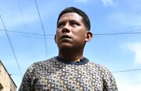 Manuel Miller Ranoque, padre de los cuatro niños indígenas rescatados de la selva.