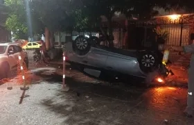 Accidente en el barrio Boston