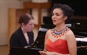 Julieth Lozano, cantante de ópera. 