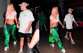 Karol G. y Feid captados juntos en el concierto que el paisa ofreció en Miami