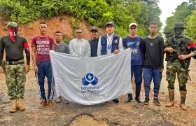 Liberación de cinco secuestrados por el ELN