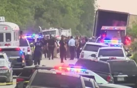 Migrantes que murieron dentro de camión en Texas