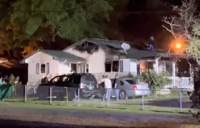 Esta es la vivienda en el condado de Marion, Tennessee, donde ocurrió la tragedia