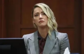 La actriz Amber Heard.