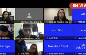 Audiencia de acusación contra la barranquillera Margareth Chacón en el caso de asesinato del fiscal paraguayo Marcelo Pecci