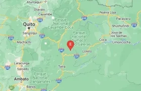 El epicentro del temblor de este domingo en Ecuador la provincia amazónica de Napo
