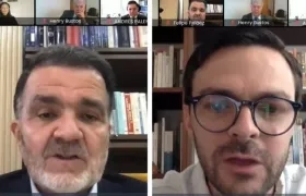 Óscar Iván Zuluaga y David Zaluaga