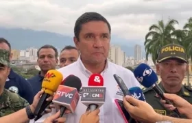 El alcalde de Bucaramanga, Juan Carlos Cárdenas. 