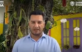 Andrés Idárraga Franco, secretario de Transparencia. 