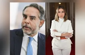 Armando Benedetti y Laura Sarabia