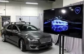 Carros con software de BlackBerry.