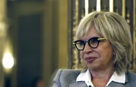 Cecilia Álvarez, exministra de Transporte.