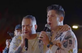 El dúo musical, Chyno y Nacho.