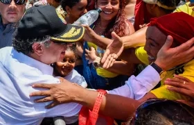 El Presidente Gustavo Petro en San Andrés
