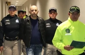 Freddy Castillo Carrillo, alias 'Pinocho', cuando fue extraditado de España.