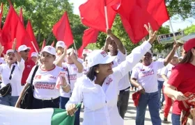 Paula Hun Badillo, candidata a la Alcaldía de Santo Tomás.
