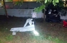 El joven perdió el control del vehículo. 