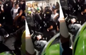 La víctima murió en el lugar de los hechos. 