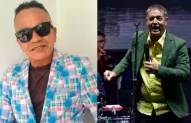 Michi Boogaloo y Charlie Gómez, dos grandes de la salsa.