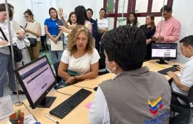 Atención de migrantes en los programas del Distrito.