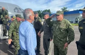 MinDefensa llegando a Buenaventura