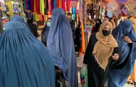 Mujeres en Kabul. 
