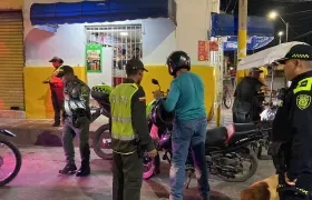 Operativos contra la extorsión en el suroriente de Barranquilla.
