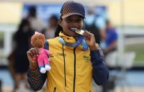 La colombiana Geiny Pájaro.