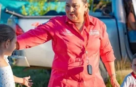 Hilda Pachón, madre de Oswal Fontecha, Alcalde del municipio de Villanueva.