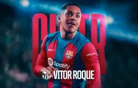 Así fue anunciado el atacante brasileño.