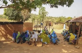 Víctimas de violencia en Nigeria.